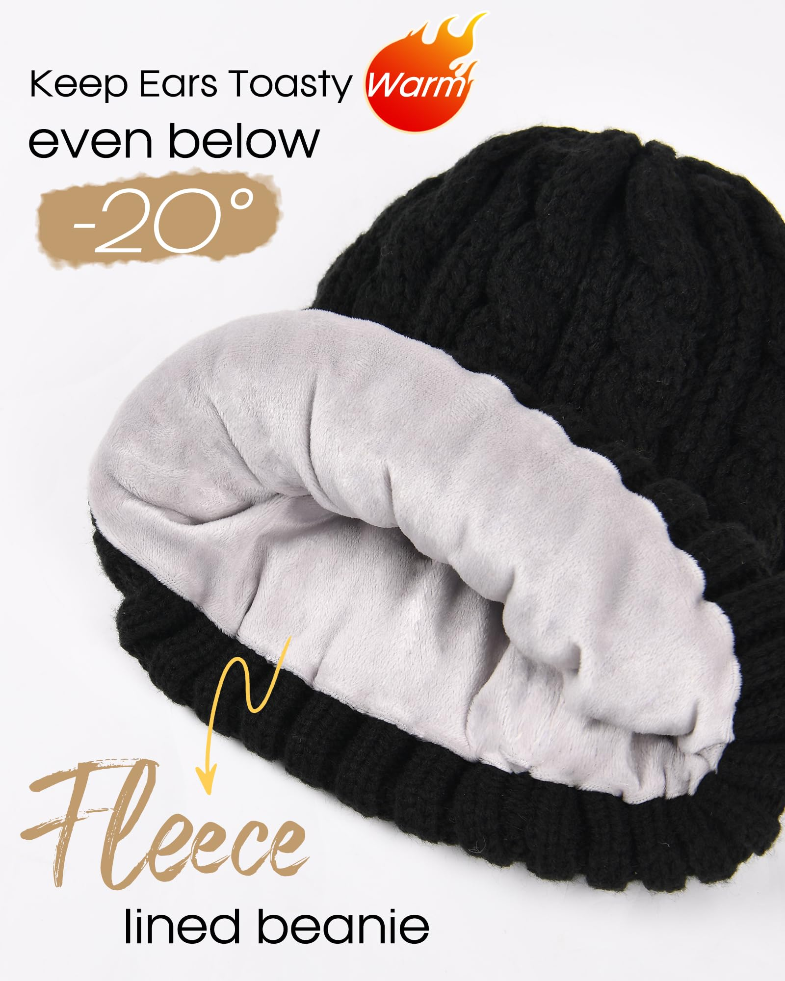 Elegant Winter Hat, Scarf, and Gloves Set