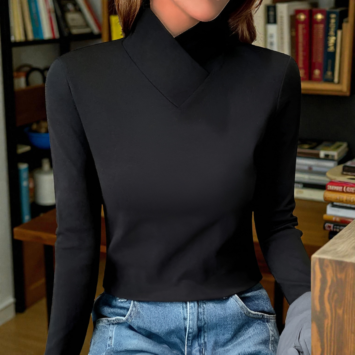 STAZIA™ | Elegant Turtleneck