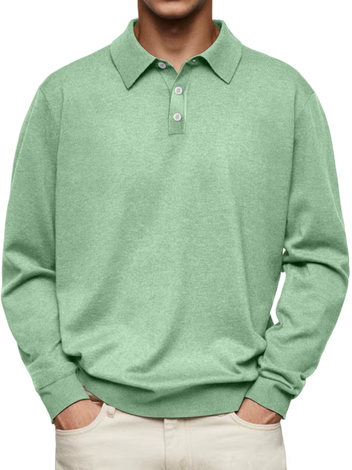 Ethan | Long Sleeve Polo