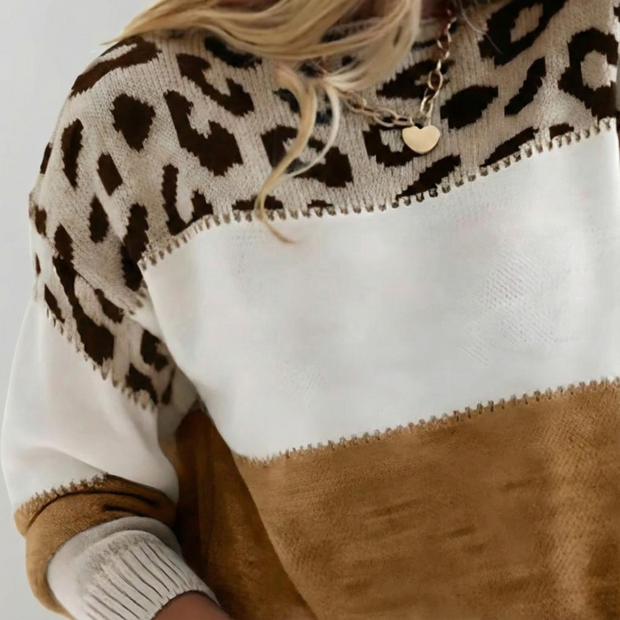 Ophelia | Elegant Leopard Sweater