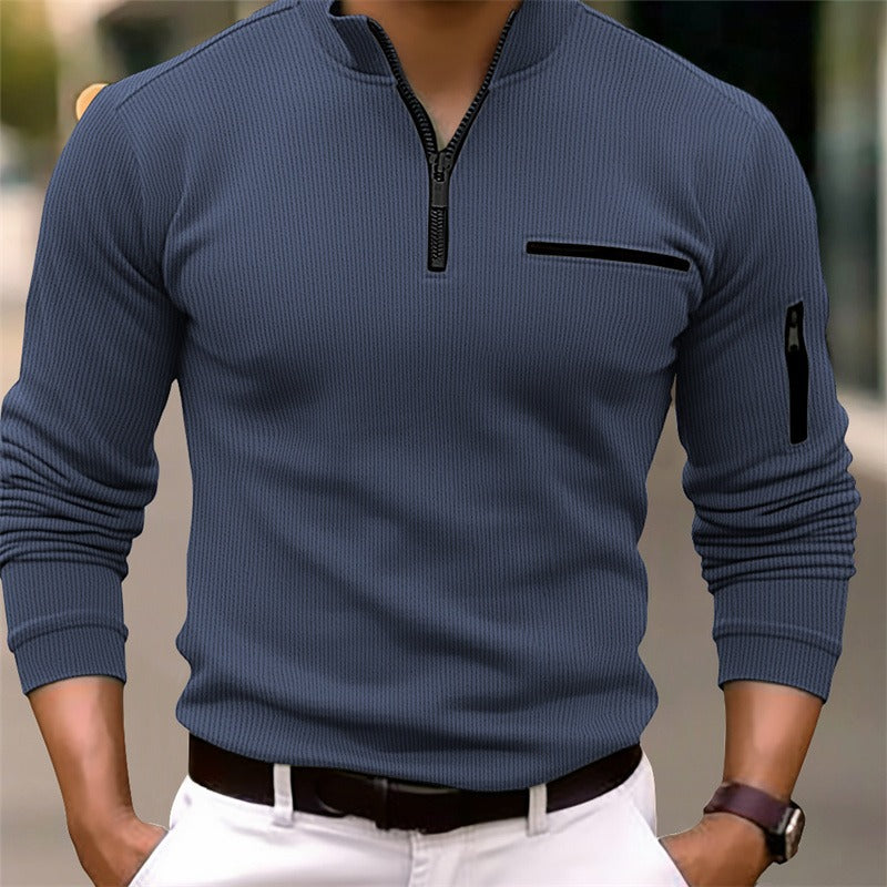 Gerrit | Long-Sleeve Zip Shirt