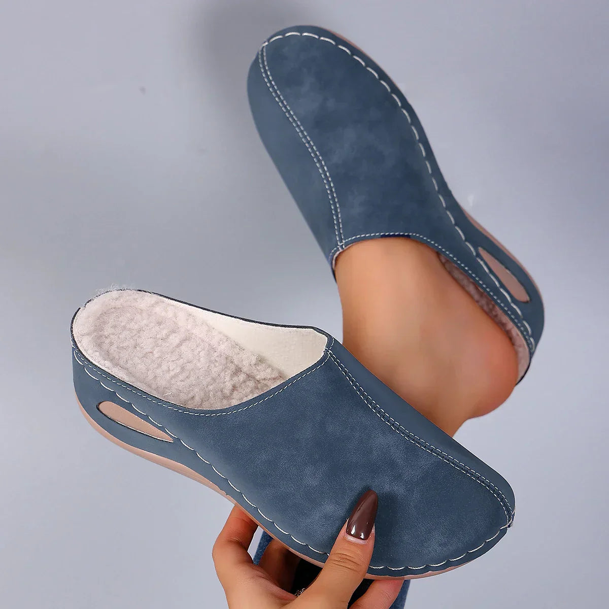 Élise™ | Warm orthopedic slippers daily comfort