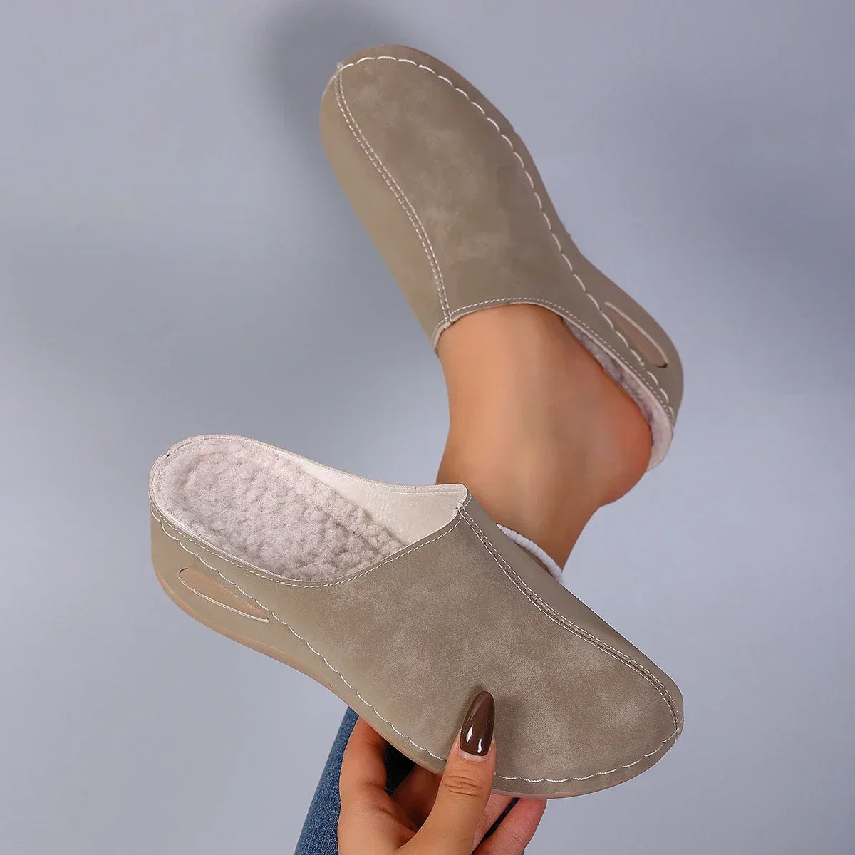 Élise™ | Warm orthopedic slippers daily comfort