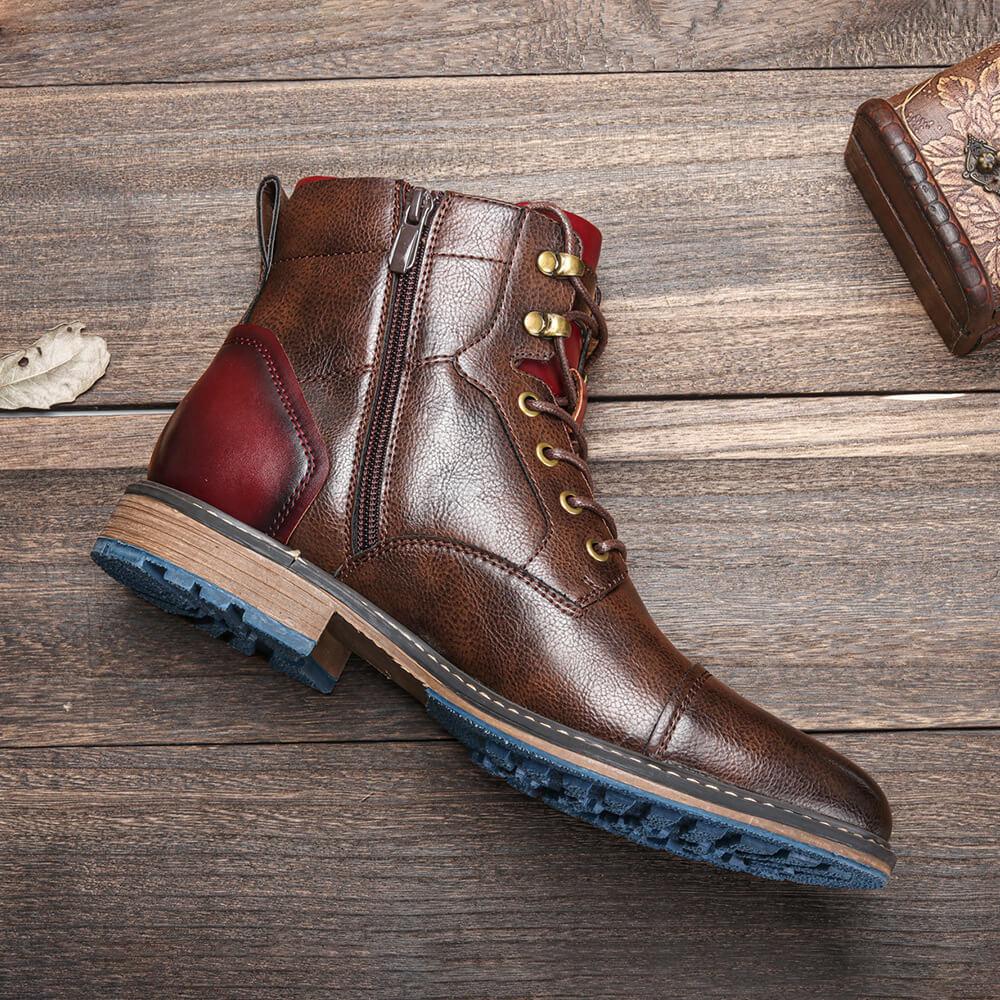 Joost | Classic Leather Oxford Boots